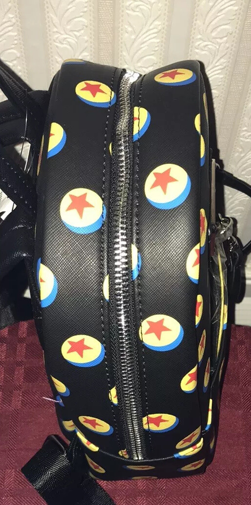 Disney Parks Pixar Luxo Ball Loungefly Mini Backpack & Coin  display picture 1