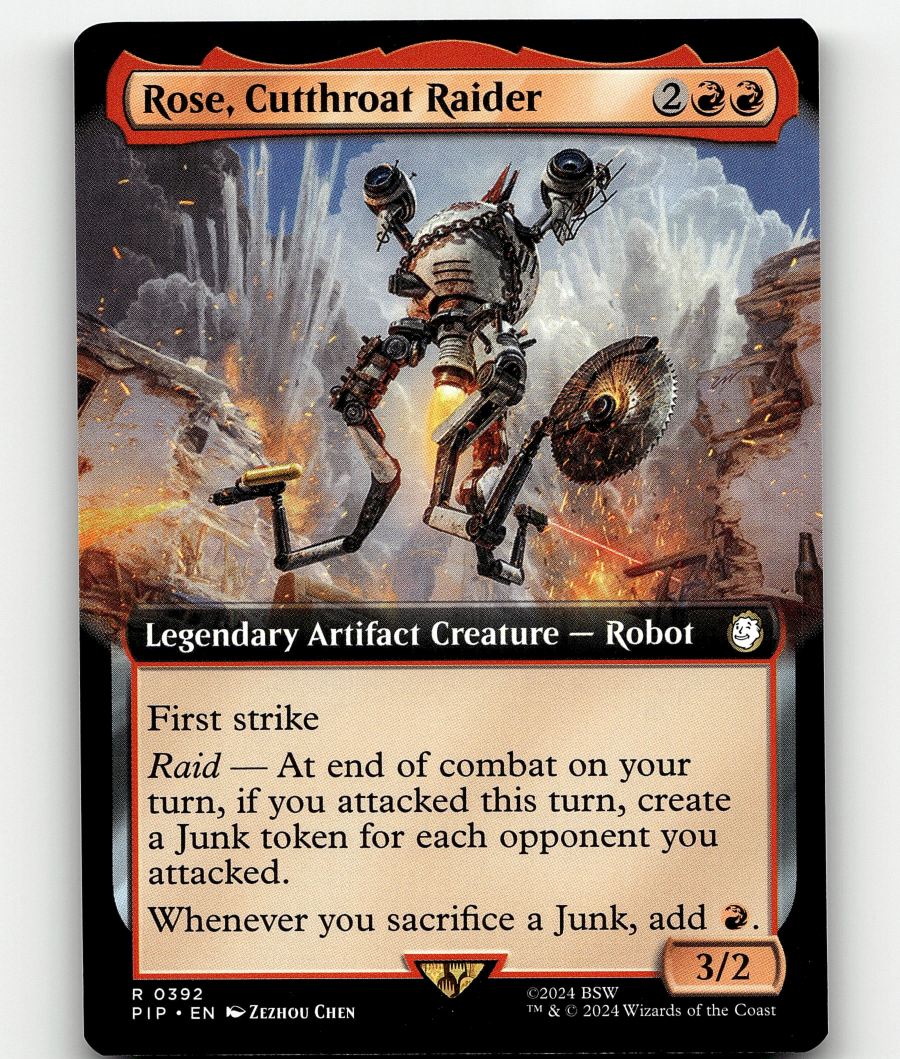 Rose, Cutthroat Raider (extended art) Rose, Cutthroat Raider (extended art)