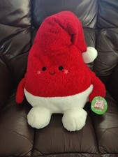 New Sal The 12" Inch Santa Hat Holiday Bum bumz Plush BBZ12- 117