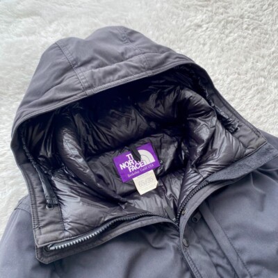 THE NORTH FACE PURPLE LABEL men's Mountain Short Down Parka Size L