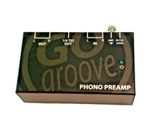 GOgroove Mini Phono Turntable Preamp Preamplifier GGAAPPA100BKUS