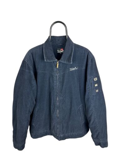 Giacca in velluto a coste Quicksilver da uomo taglia grande foderata in sherpa
