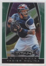 2019 Panini Chronicles Titan Green Prizm 33/50 Yadier Molina #23 04br