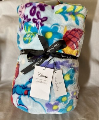 Vera Bradley DISNEY Little MERMAID Plush Throw Blanket ARIEL