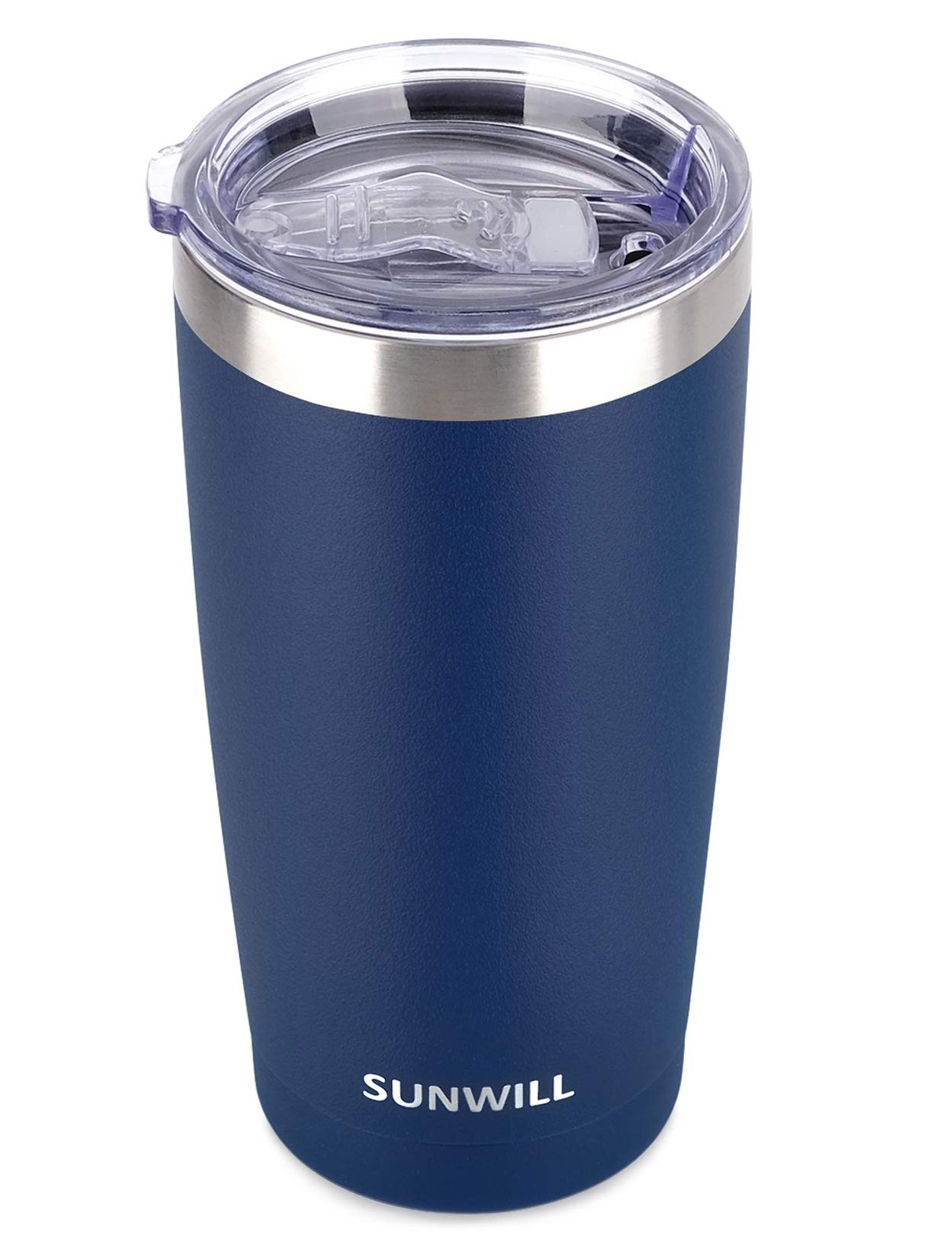 Travel Coffee Tumbler 20 oz, Insulated Mug with Lid, Stainless Steel Cup for ...