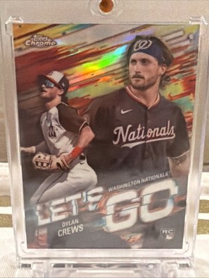 2025 Topps Finest Dylan Crews - Let's Go #LGC3 SSP Case Hit 1:1,609 Packs