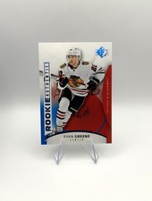 2025-26 SP hockey RYAN GREENE #109 Rookie Authentics BLUE