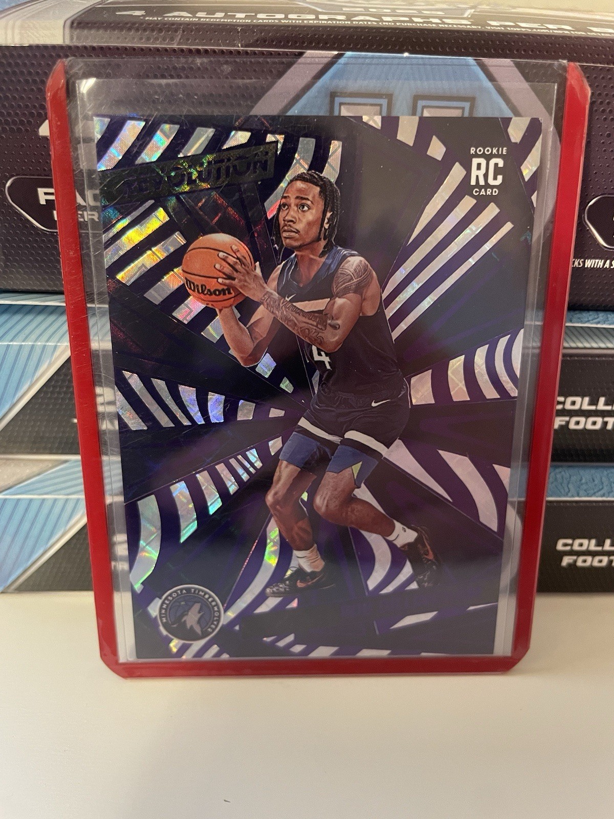 2024-25 Panini Revolution - Rookies Robert Dillingham #105 Cosmic /99 (RC)