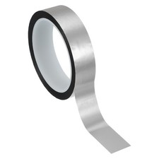Metalized Polyester Film Tape 1 in x 55 Yards Matte Silver
