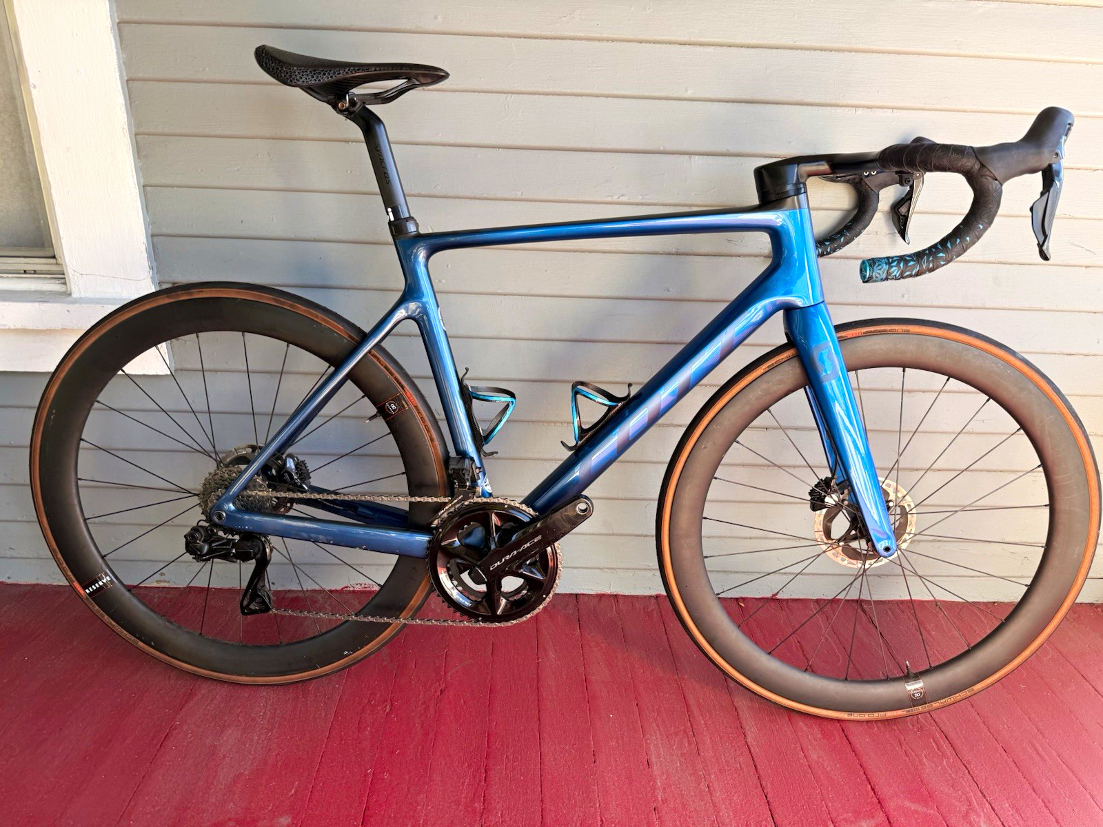 Scott addict Rc 56cm Carbon 700C Hydro Disc 22-Speed Blue