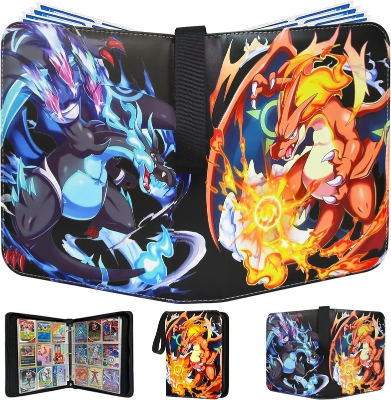 900 Pokemon Trading Card Binder Game Cards Album Collector Holder Case Xmas Gift