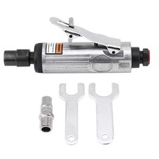 1/4 Inch Air Die Grinder Grinding Gas Polishing Machine Pneumatic Tools Kit New