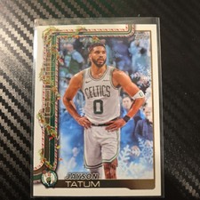 2025-26 Topps Holiday COOKIE BACK SP Jayson Tatum Celtics