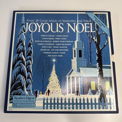 Joyous Noel Reader s Digest 4 LP Holiday Vinyl Set VG+ Records/Cover Complete