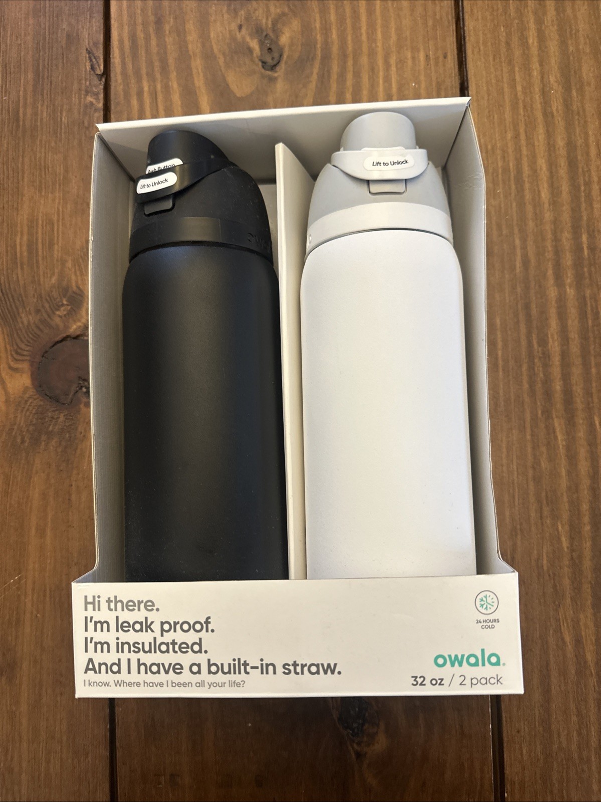 2pk. Black & White Brand New