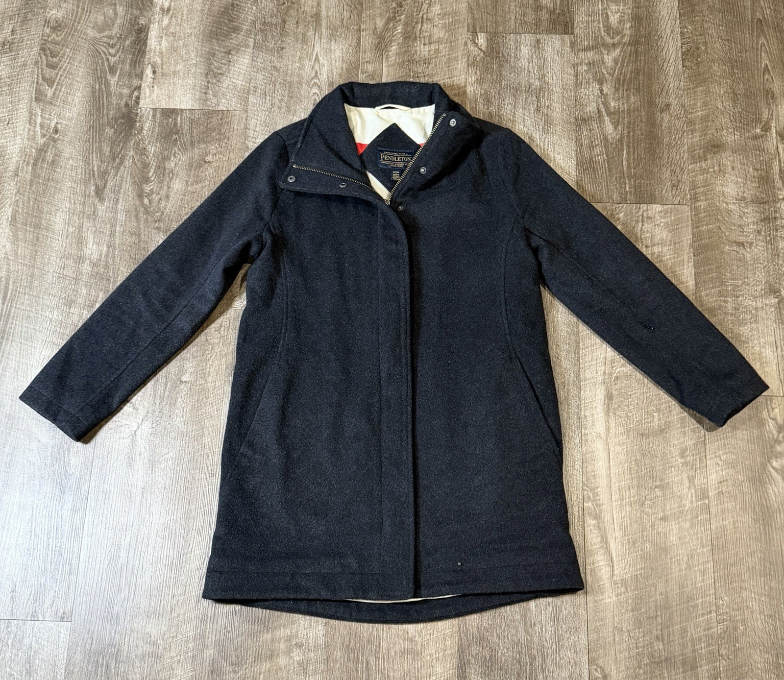 Pendleton Jacket Cascade Campbell Wool Blend Wate… - image 1