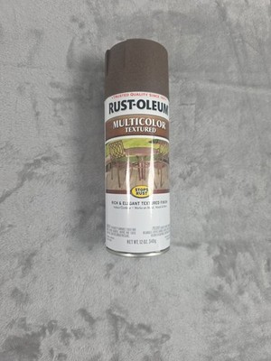 Rust-Oleum Stops Rust Multicolor Textured Spray Paint Autumn Brown 12 oz 6 Pack