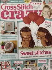 Kreuzstich Crazy Magazin 225 Februar 2017 + Gratis Geschenk