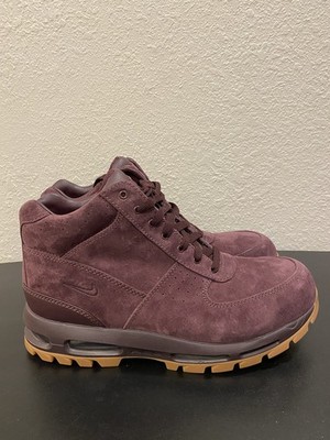 Nike Air Max Goadome Boots Deep Burgundy Gum 865031-602 Men Size 9