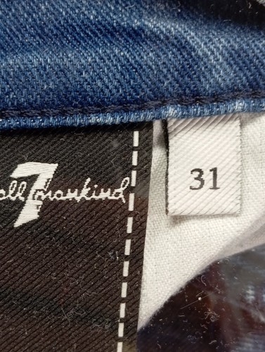 7 FOR ALL MANKIND Jeans vita bassa Donna Jeans Taglia IT 46 blu stile casual - Foto 5 di 6