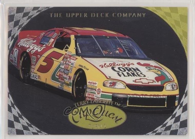 1998 Upper Deck Road to the Cup Quest Turn 2 /2000 Terry Labonte #CQ5 HOF y0i
