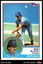 1983 Topps #238 Bud Black Royals RC 7 - NM