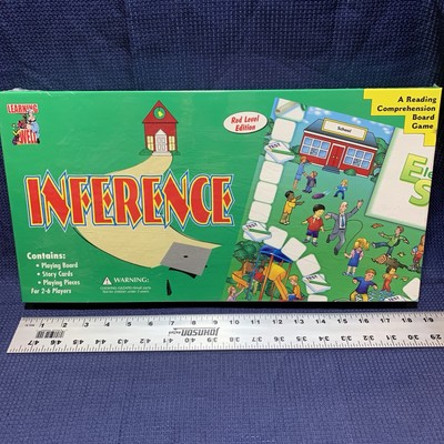 Inference Reading Comprehension Game Red Level - Learning Well 04 NEW Free Ship