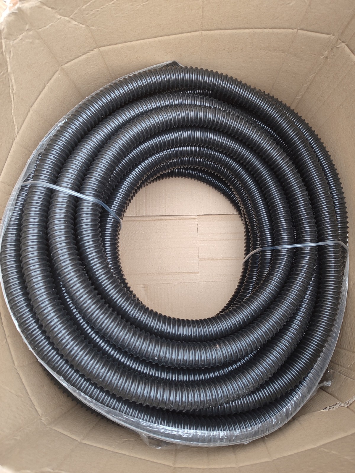 Hozelock Cypriflex Pond Hose Pump Hose 25mm x 30m approx 1"" x 100' Strong Black