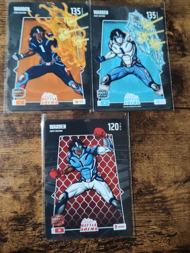 2026 BO JACKSON BATTLE ARENA WARDEN BRAWL FIRE ICE BASE ROOKIE RC TITANS