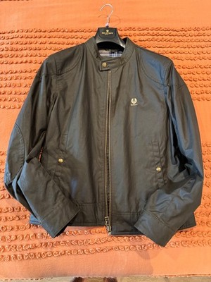 Belstaff Waxed Cotton Jacket US40 Dark Green