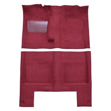 For Plymouth Valiant 63-66 Carpet Standard Replacement Molded Maroon Complete