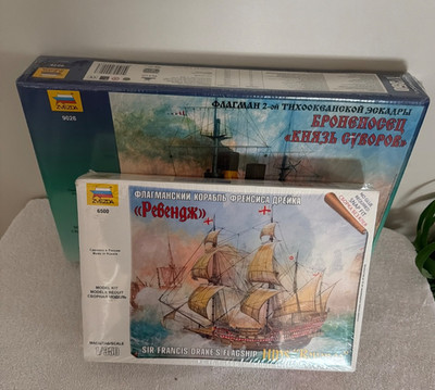 ZVEZDA 1/350 Ships 6500 Flagship 9026 Battleship Sealed