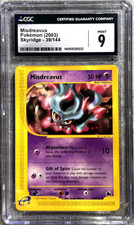 Pokemon Card Misdreavus CGC 9 Mint, e-Reader Skyridge 39/144, 2003 (1) on eBay