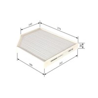 Filter Innenraumluft Bosch 1987435016 FüR Audi Seat Skoda Vw