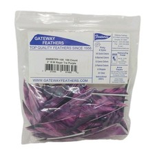 100 Pack Gateway Feathers 2" Right Wing: Rayzr Camo Tre Purple 200RRTPP-100