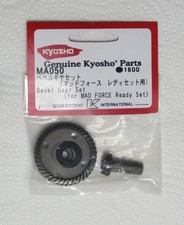 KYOSHO MA050 Ruota Piastra/Conica Acciaio Bevel Gear Set MA-050 GigaCrusher MadForce