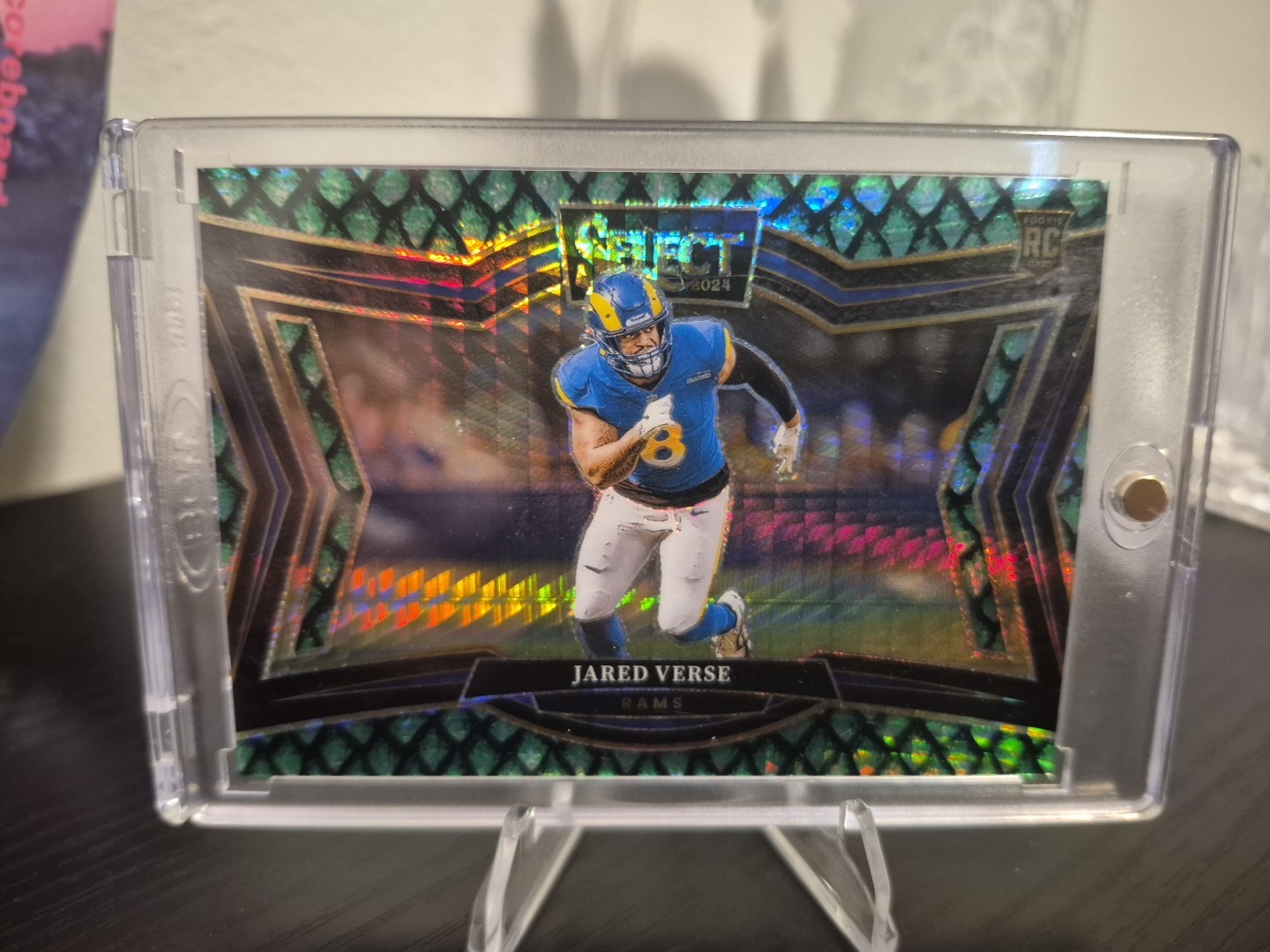 2024 Panini Select - Field Level Jared Verse #482 Dragon Scale Prizm /70 (RC)