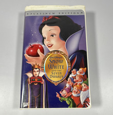 Walt Disney Home Video Snow White and the Seven Dwarfs VHS 2001 G NTSC THX