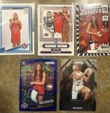Kiki Iriafen 2025 Panini 5 Card Lot Mystics (Donruss & Prizm)