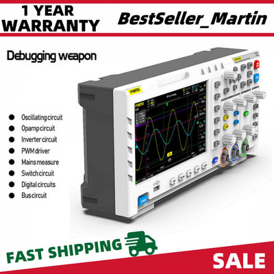 1014D FNIRSI Digitaloszilloskop-Speicher 100 MHz 2-Kanal-Signalgenerator