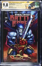 Invincible Universe Battle Beast #1 VARIANT CGC SS 9.8 signed Ryan Ottley Shah