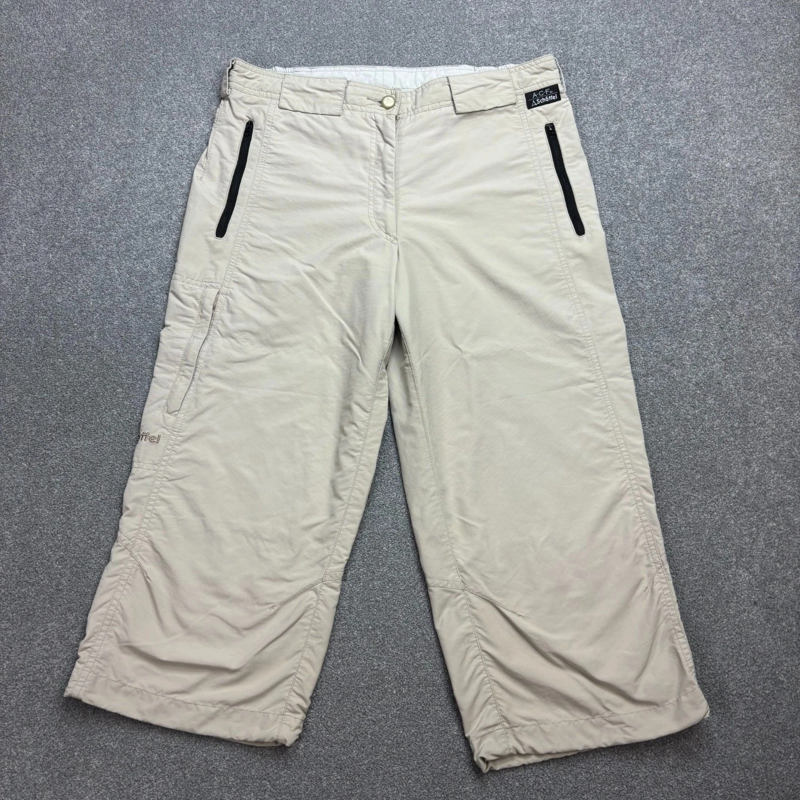 Schoffel Trousers Adult 30x20 Brown Hiking Mountain Outdoors Pants Logo Men