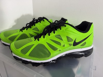 Nike Air Max+ 2012 Electric Green Sz 12 Mens 487982-301