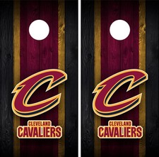 Cleveland Cavaliers Cornhole Wrap Skin Decal Basketball Sport Board Sticker JC52
