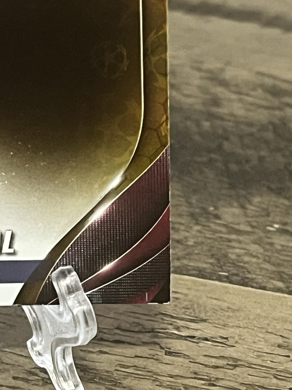 2023-24 Topps UEFA Club Competitions Lamine Yamal #64 Gold Starball Foil (RC) view 5