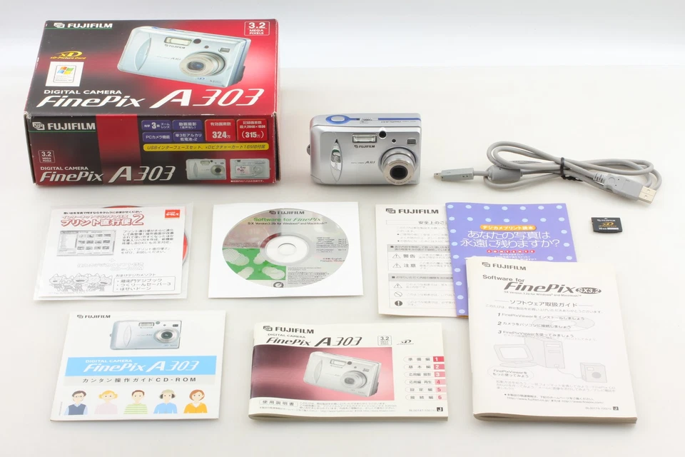 [Casi COMO NUEVA] Cámara digital Fujifilm FinePix A303 3,2 MP de JAPÓN Foto 2 de 4