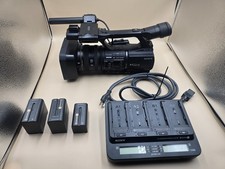 Sony Digital HD Video Camera Recorder HVR-Z5U w/Charger And Batteries