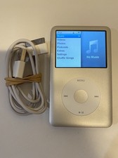 Apple iPod classic 6th Generation Silver 120 GB Great Condition