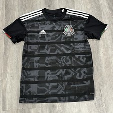 Mexico National Team Jersey Size S Black 2019 Home Soccer Adidas FIFA