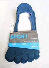 New INJINJI PERFORMANCE MINI-CREW TOE SOCKS Original Weight Coolmax Size L Large